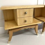 Pair of Art Deco bedside tables