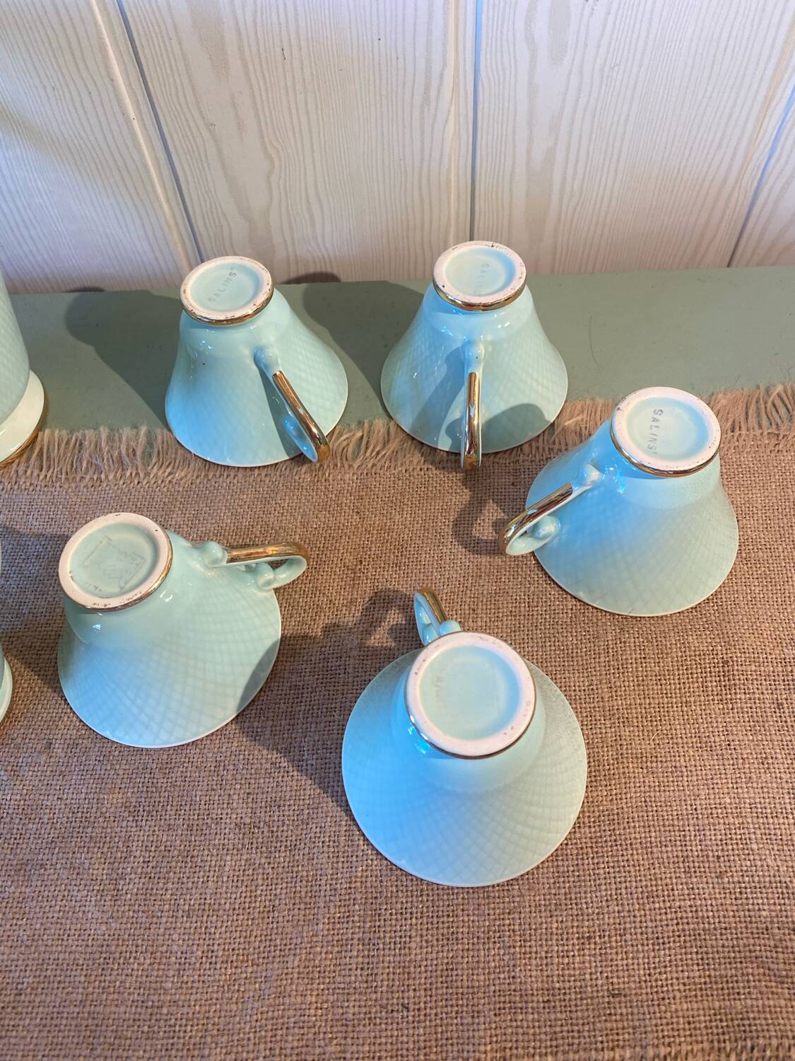 Vintage Salins coffee service