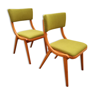 Pair of chairs ski jumper design polish 1960