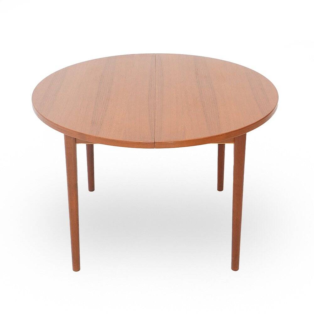 Teak extendable table by Hugo Troeds, 1960s.