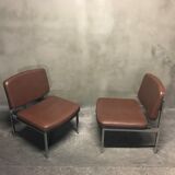 Low armchairs