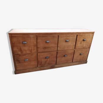 Low sideboard eight drawers