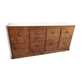 Low sideboard eight drawers