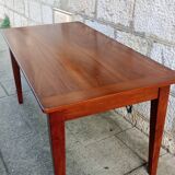 Solid walnut bistro table.