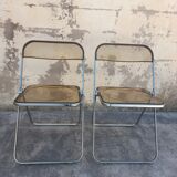 Pair of Castelli chairs signed italy Design