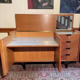 Enfilade Américaine 1950 bureau coiffeuse