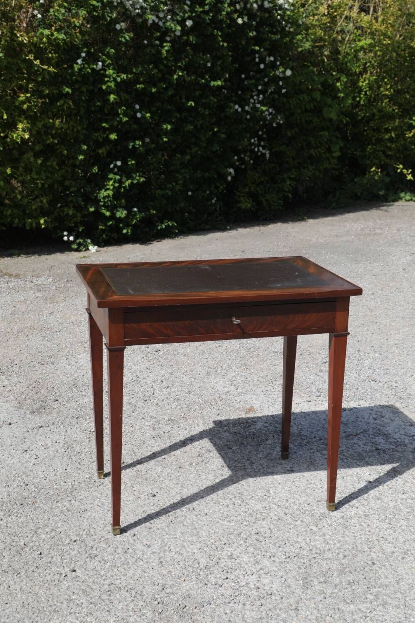 Mahogany side table