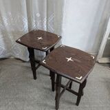 Pair of side tables