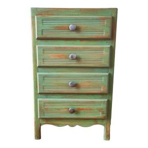 Chiffonnier ancien patiné