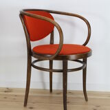 Chairs bistro curved wood called "Le Corbusier"
