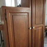 Armoire asymétrique en chêne 1960