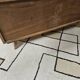Small vintage sideboard 1960 compass foot