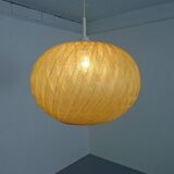 Spun Fibreglass Pendant Lamp, Germany, 1960s