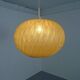 Spun Fibreglass Pendant Lamp, Germany, 1960s