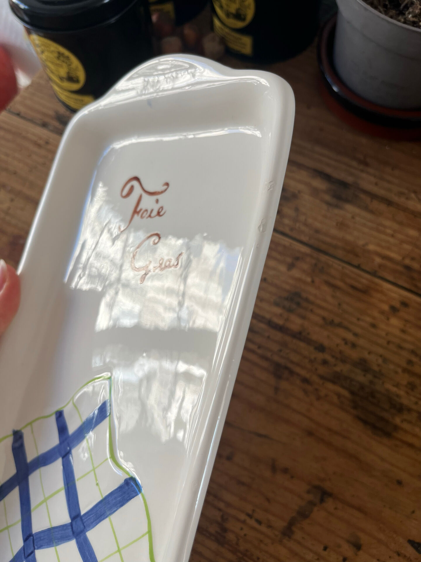 Plat à foie gras