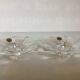 Pair of crystal candle holders RCR Italy