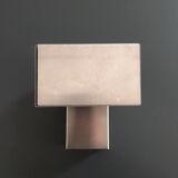 Italian stainless design sconce