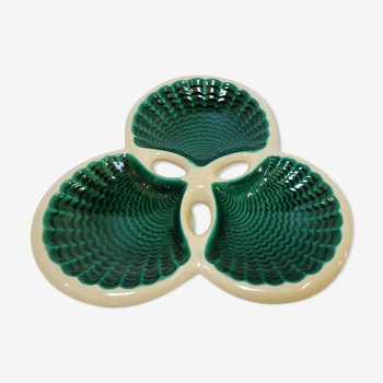 Shell shaped compartment dish Vallauris