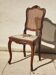 Antique Louis XV style chair in walnut