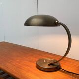 Mid-Century German Brass Table Lamp by Gecos Cosack