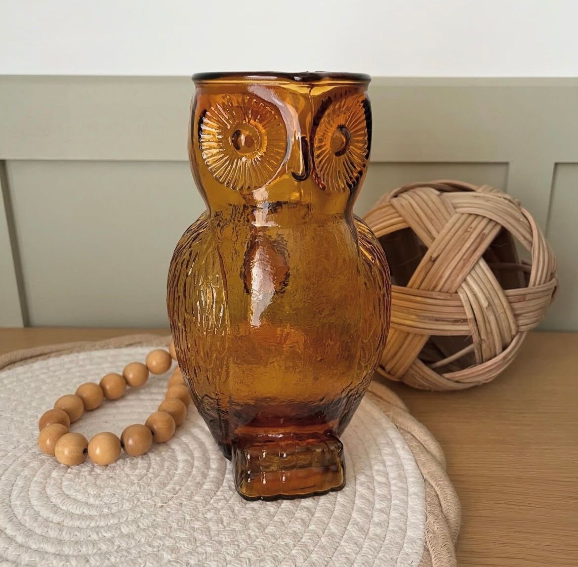 Pichet hibou vintage