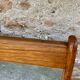 Vintage teak wall mirror
