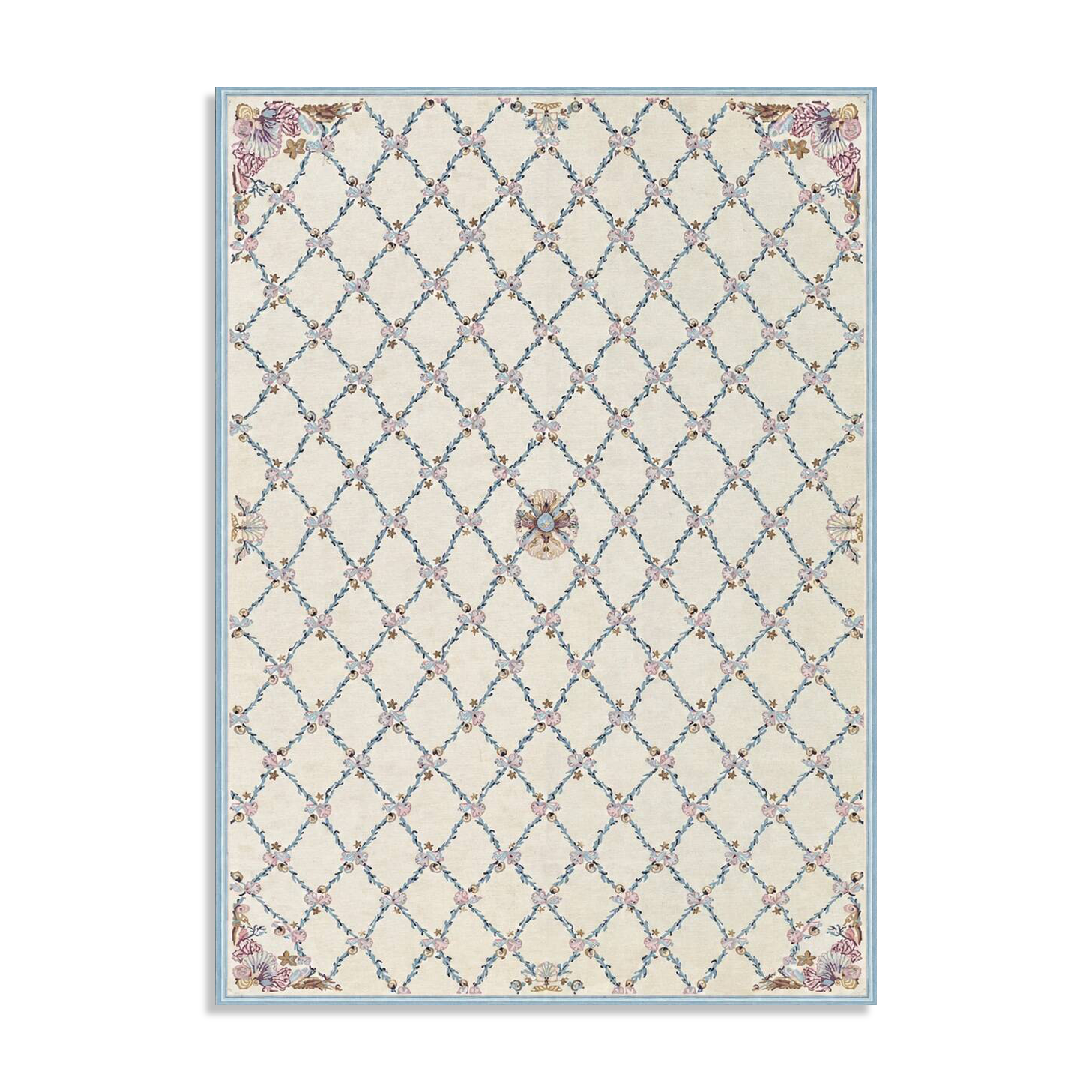 Rug with small dots 500x280 cm