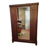 Old art deco style wardrobe