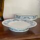 Lot de deux plats terre de fer St Amand et Hamage