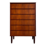 Vintage Danish chest of drawers teak