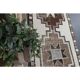 Tapis couloir en laine Oushak turc vintage des années 1970, 97x323.