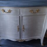 Louis XV style patinated sideboard