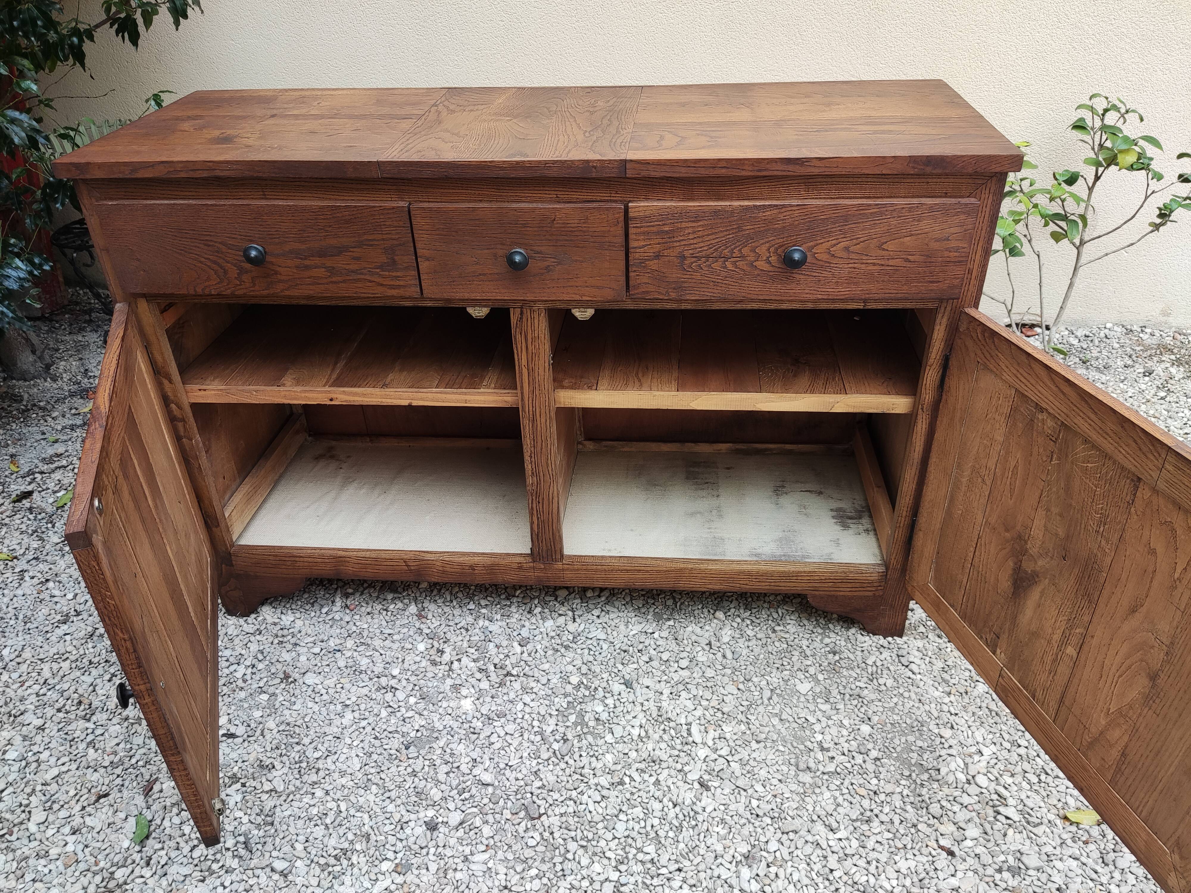 Oak sideboard
