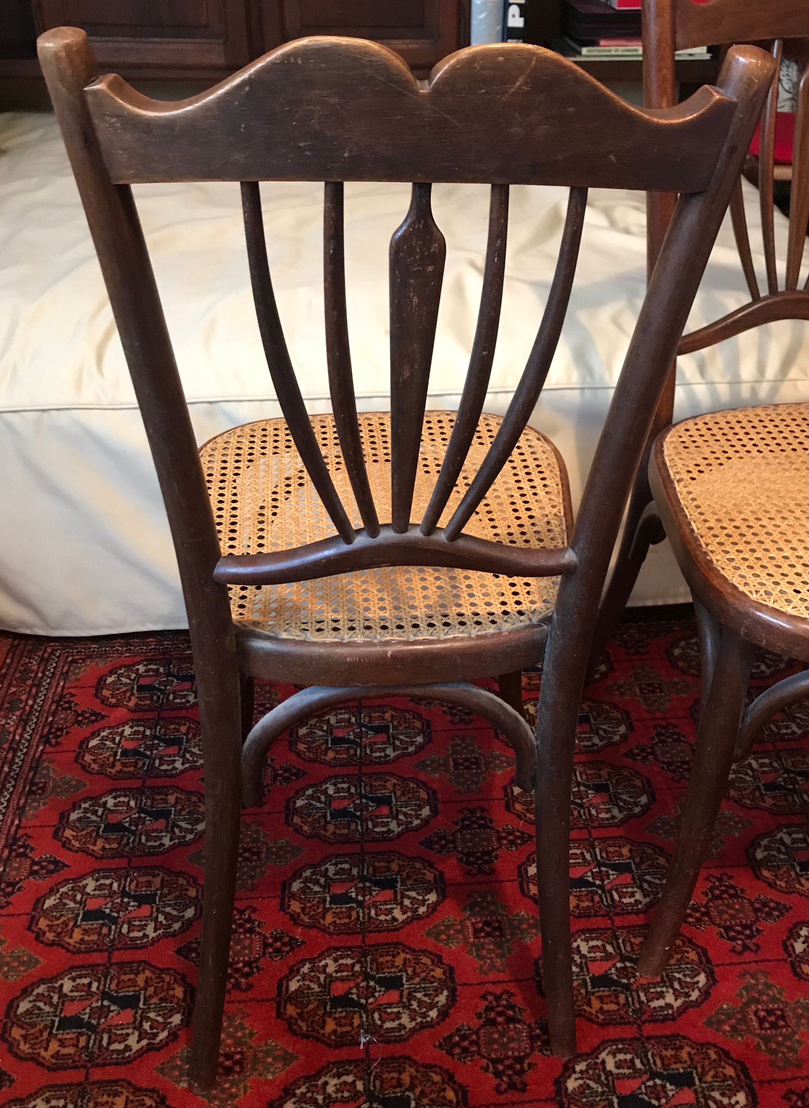 Paire de chaises fischel