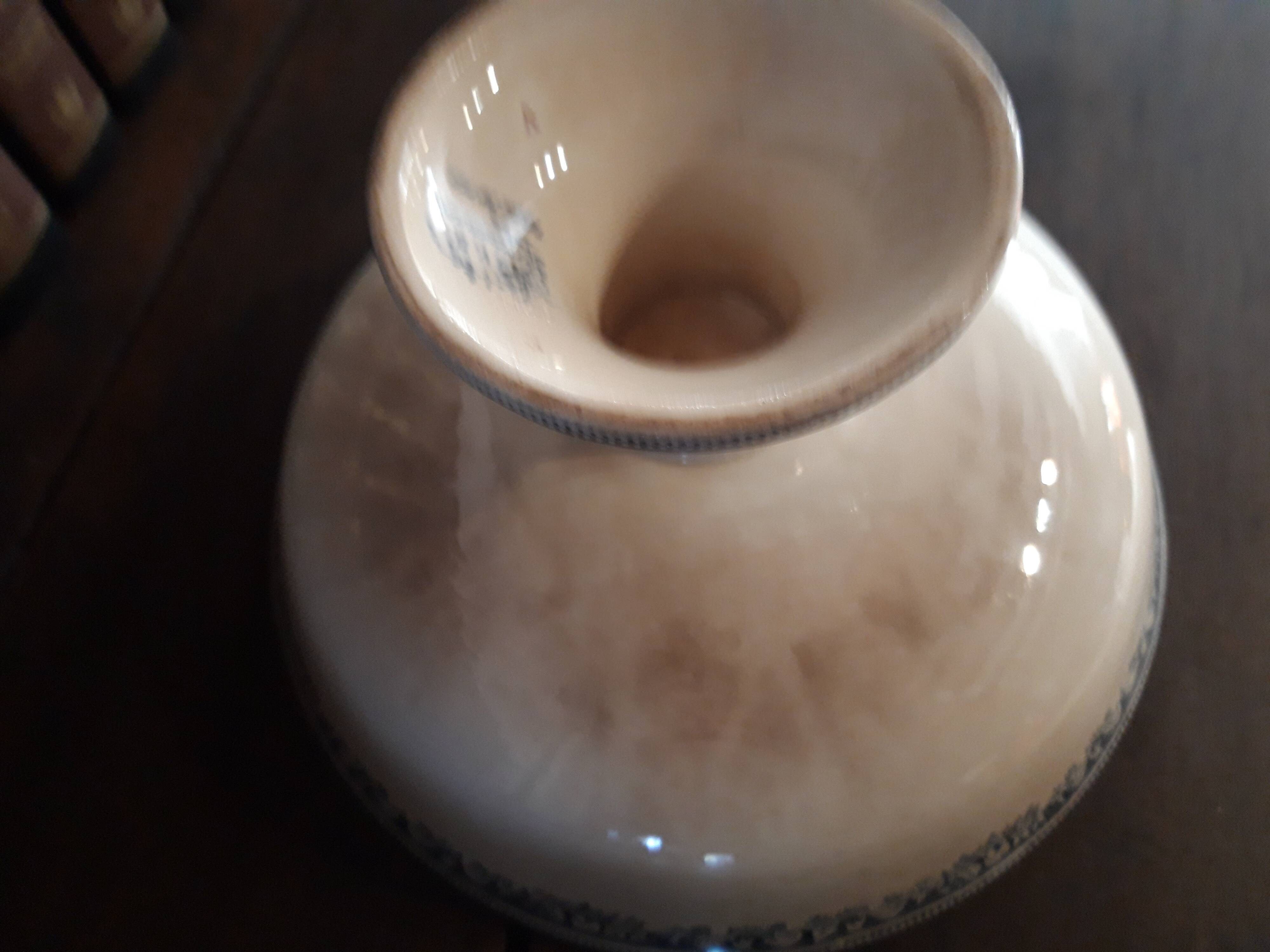 Old Man's Compote Dish - Ironstone, 19th Century