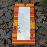 Wooden mirror 24x49cm