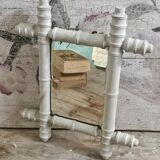 Antique mirror - Shabby bamboo mirror