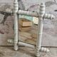 Antique mirror - Shabby bamboo mirror