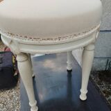 Antique Louis XVI style pouf stool