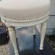 Tabouret pouf ancien style louis xvi