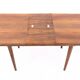 Dining table with four chairs, first half of the 20th century. After renovation.