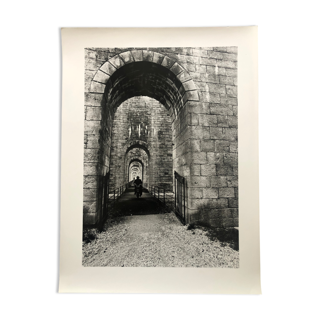 Tirage Argentique Vintage - Cour De Ferme En Alsace Vers 1905 - Format 9x12 Cm