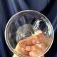 Duo of baccarat crystal champagne glasses, talleyrand model