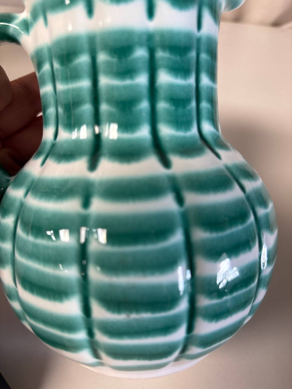 Vintage Keramik Gmunder pitcher carafe vase