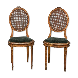 Pair of Louis XVI-style chairs
