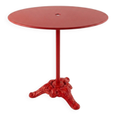 Table guéridon de bistrot en fonte et fer du XXe