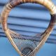Woven wicker Japanese flower basket • Suruga Sensuji style