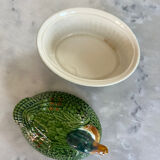 Duck terrine in zoomorphic slip