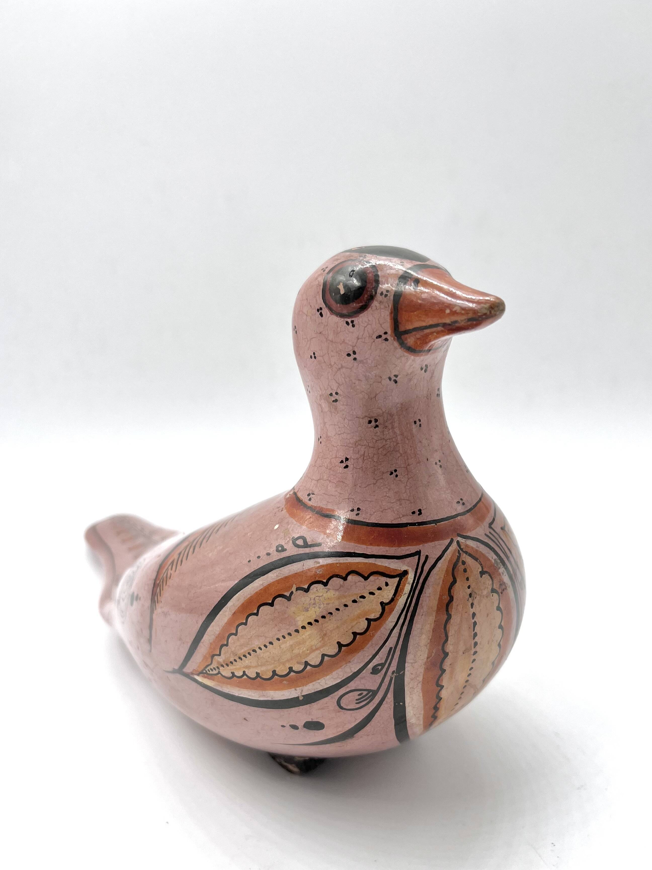 Bird Mexico vintage Mexican ceramic