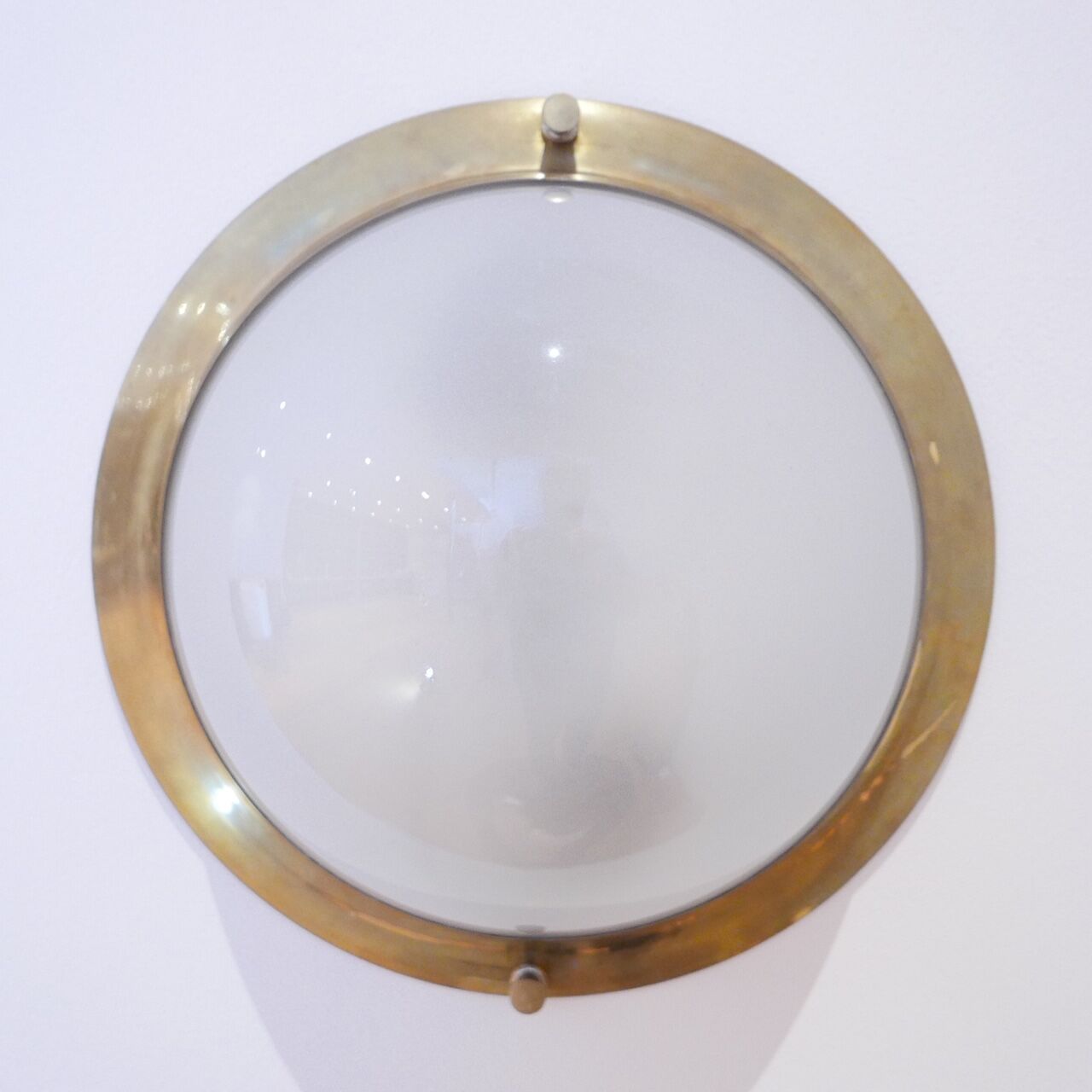Italian mid-century brass light 1960